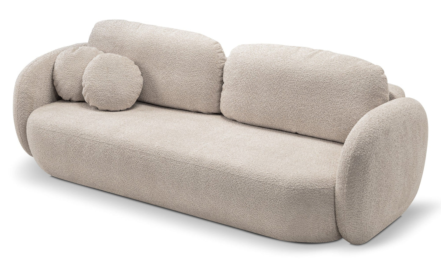 Dīvāns Oli 238/86,5/101 cm bēšs