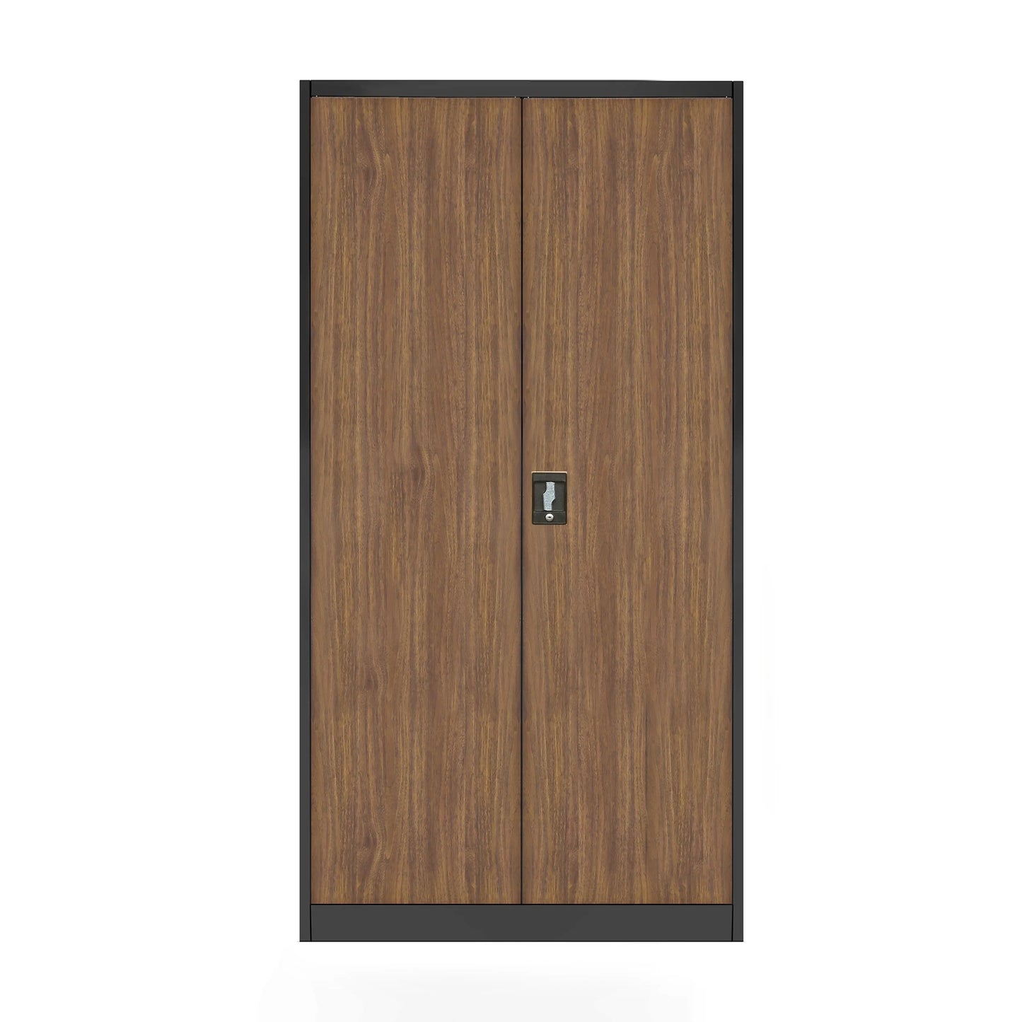 Slēdzams tērauda skapis Jaf 185/90/40 cm antracīts/valrieksts - N1 Home