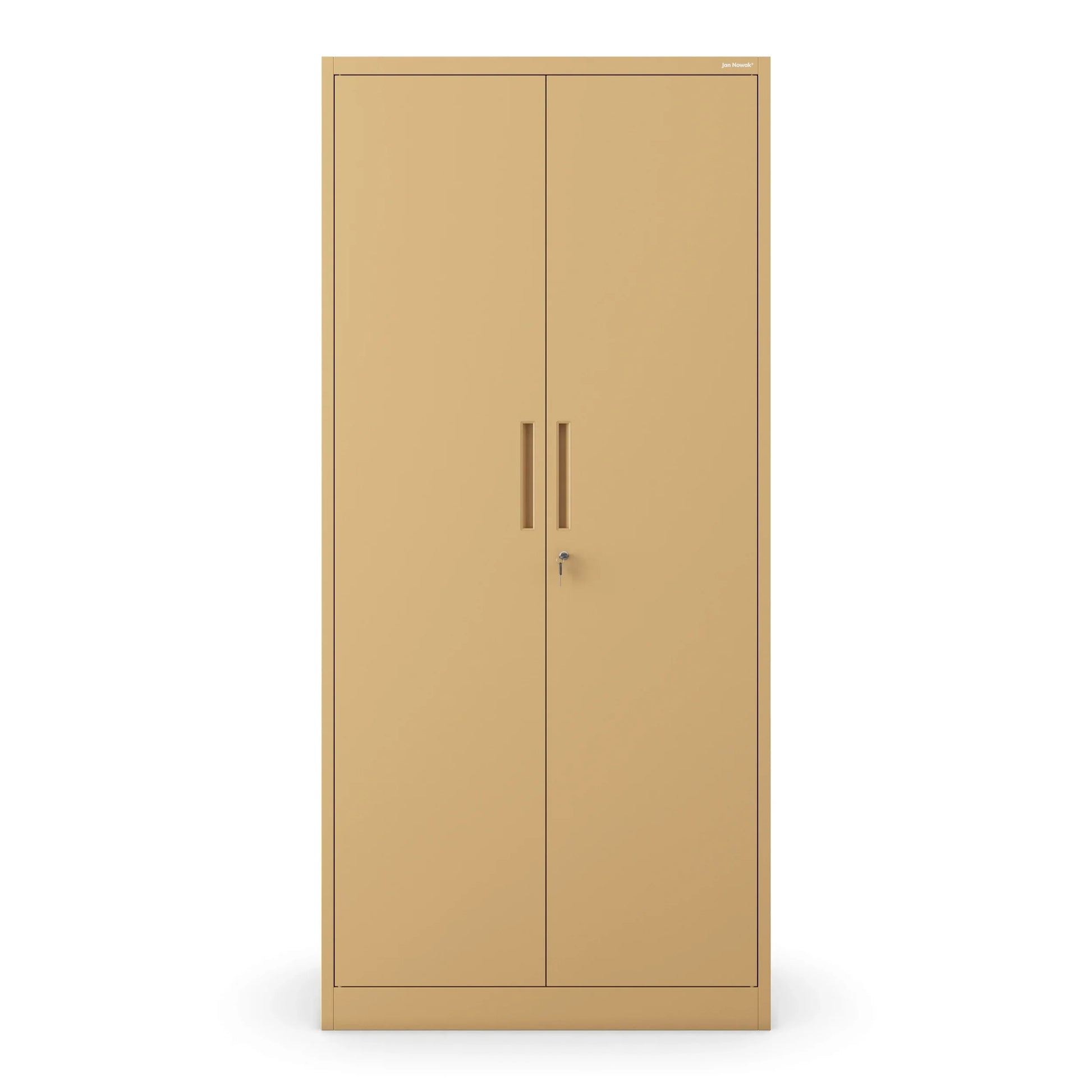 Slēdzams metāla skapis Jaf H 195/90/40 cm bēšs - N1 Home
