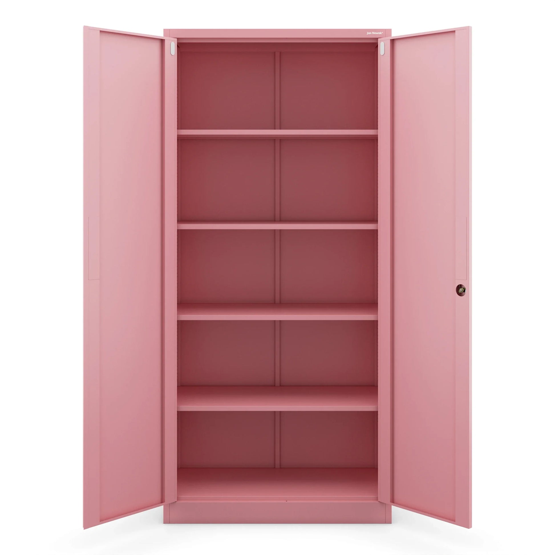 Slēdzams metāla skapis Jaf H 195/90/40 cm rozā - N1 Home
