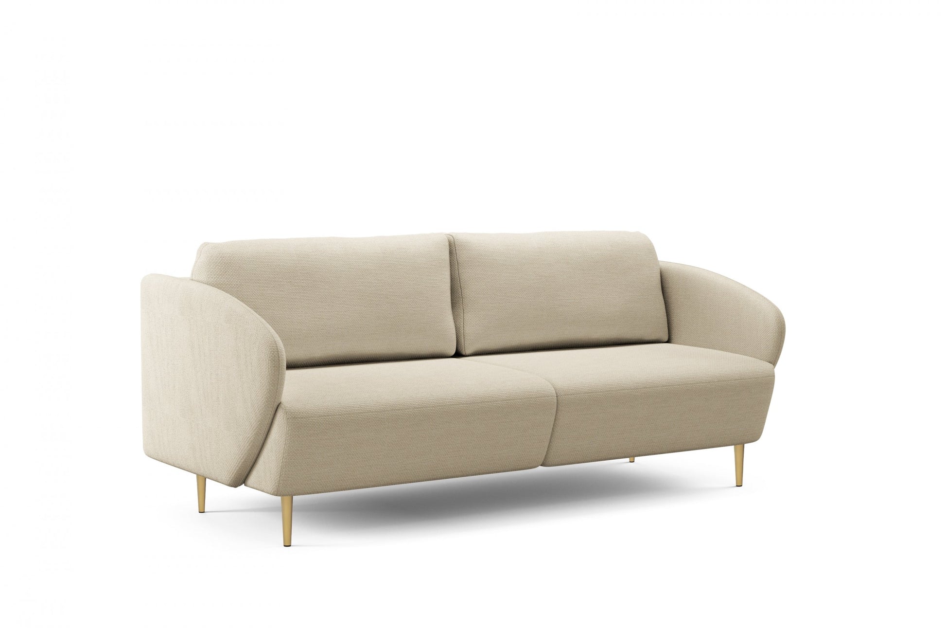 Dīvāns Nao 212/95/98 cm Magni 206.02/zelts kājas - N1 Home