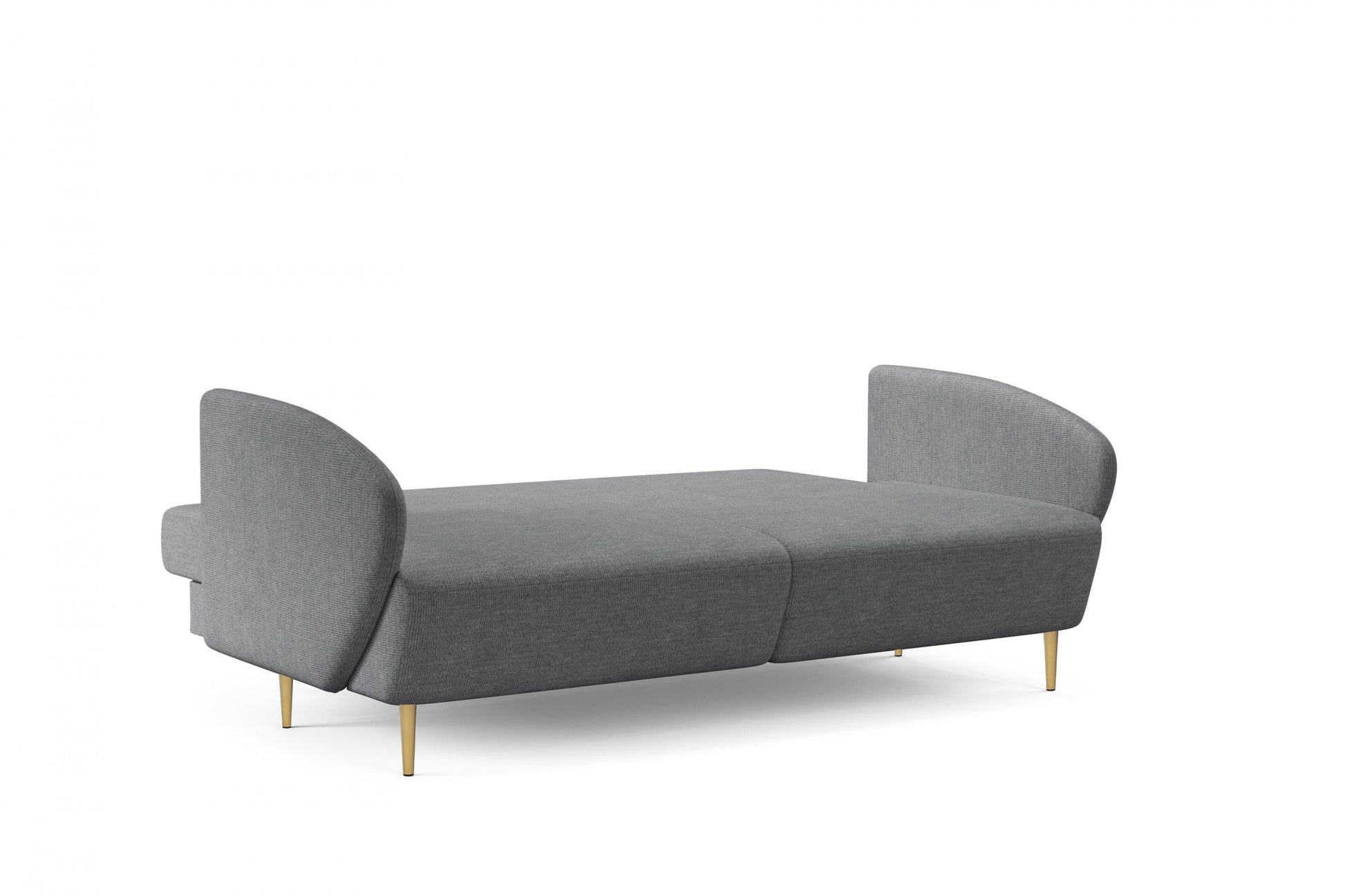 Dīvāns Nao 212/95/98 cm Uni 8800 Titanium/zelts kājas - N1 Home