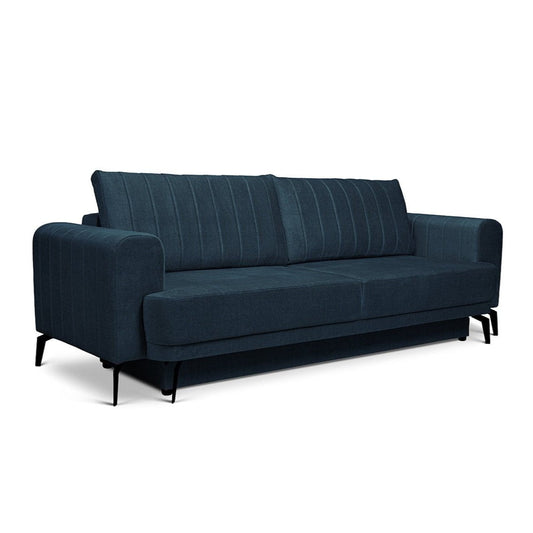Dīvāns KOMO 250/73-90/100 cm tumši zils - N1 Home