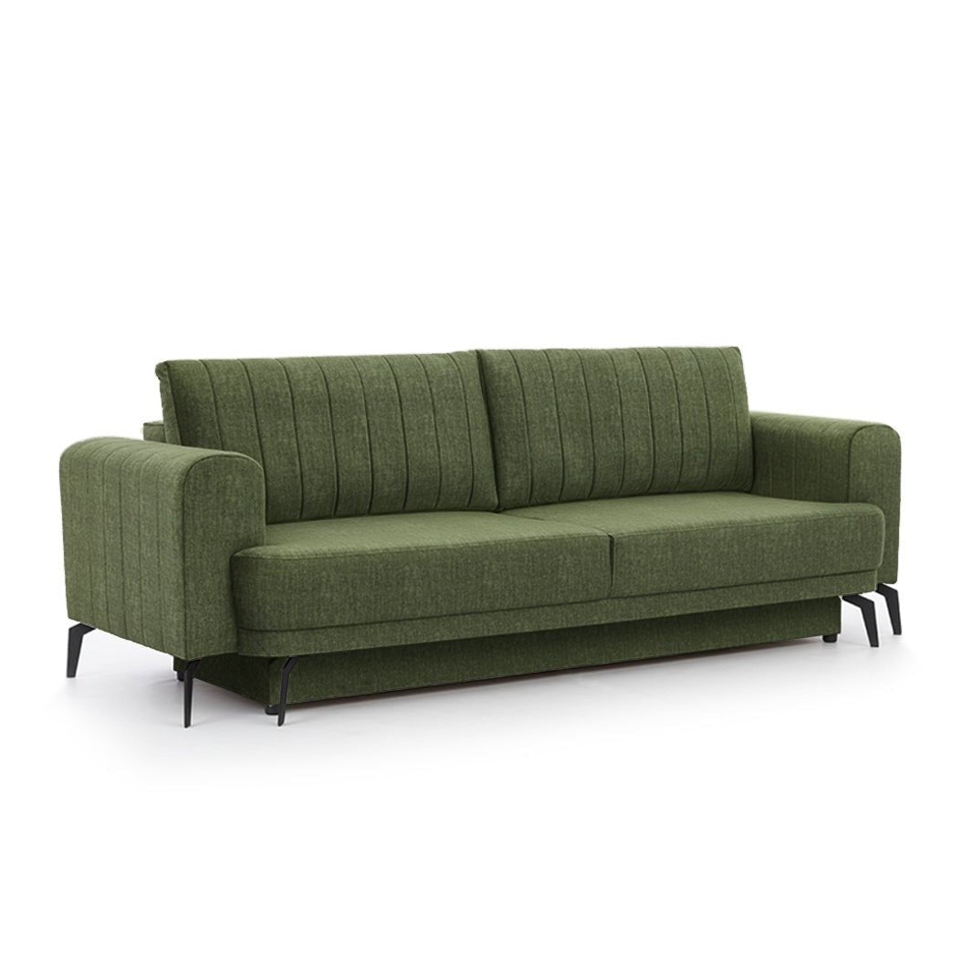 Dīvāns KOMO 250/73-90/100 cm haki - N1 Home