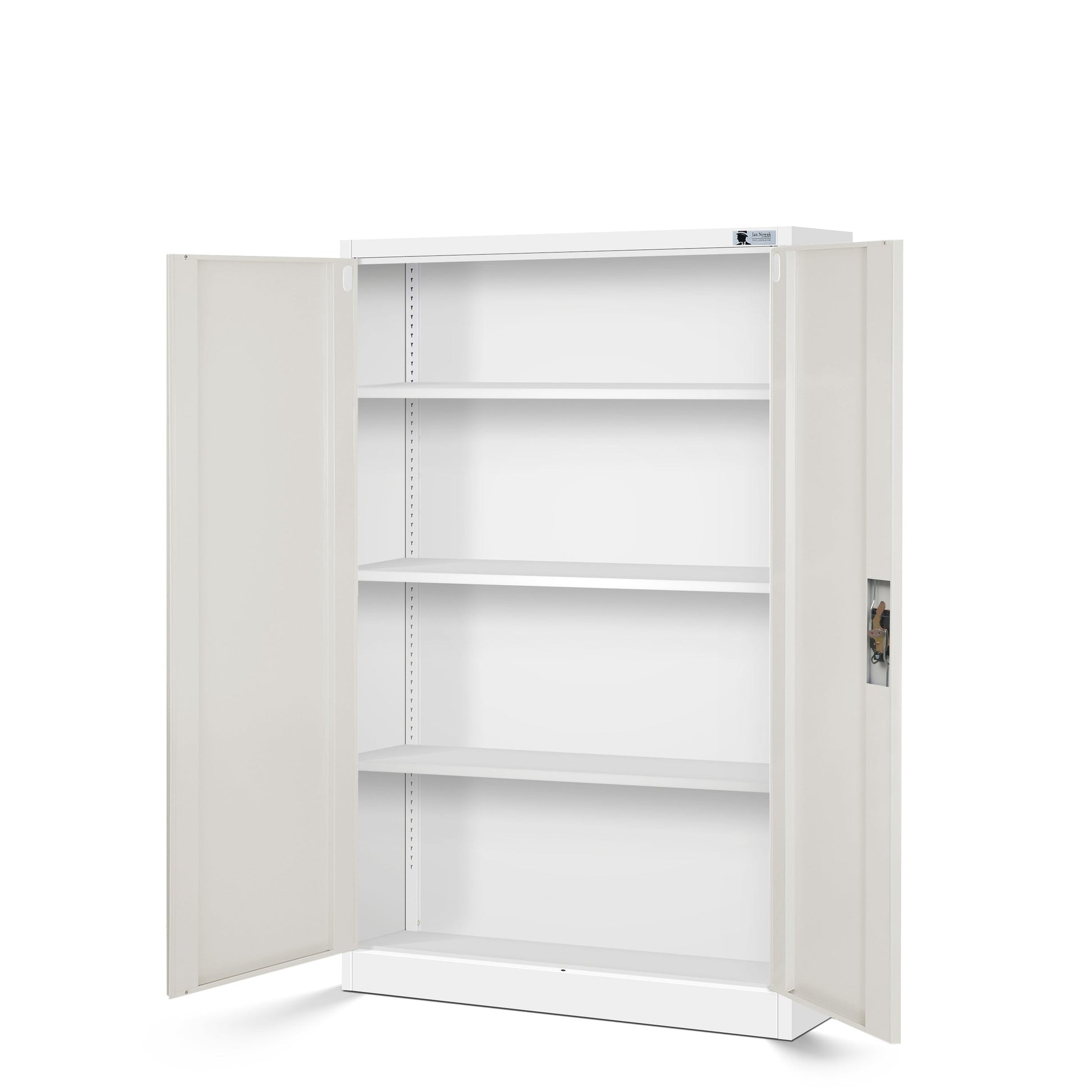 Slēdzams metāla skapis  Kev 140/90/40 cm ozols - N1 Home