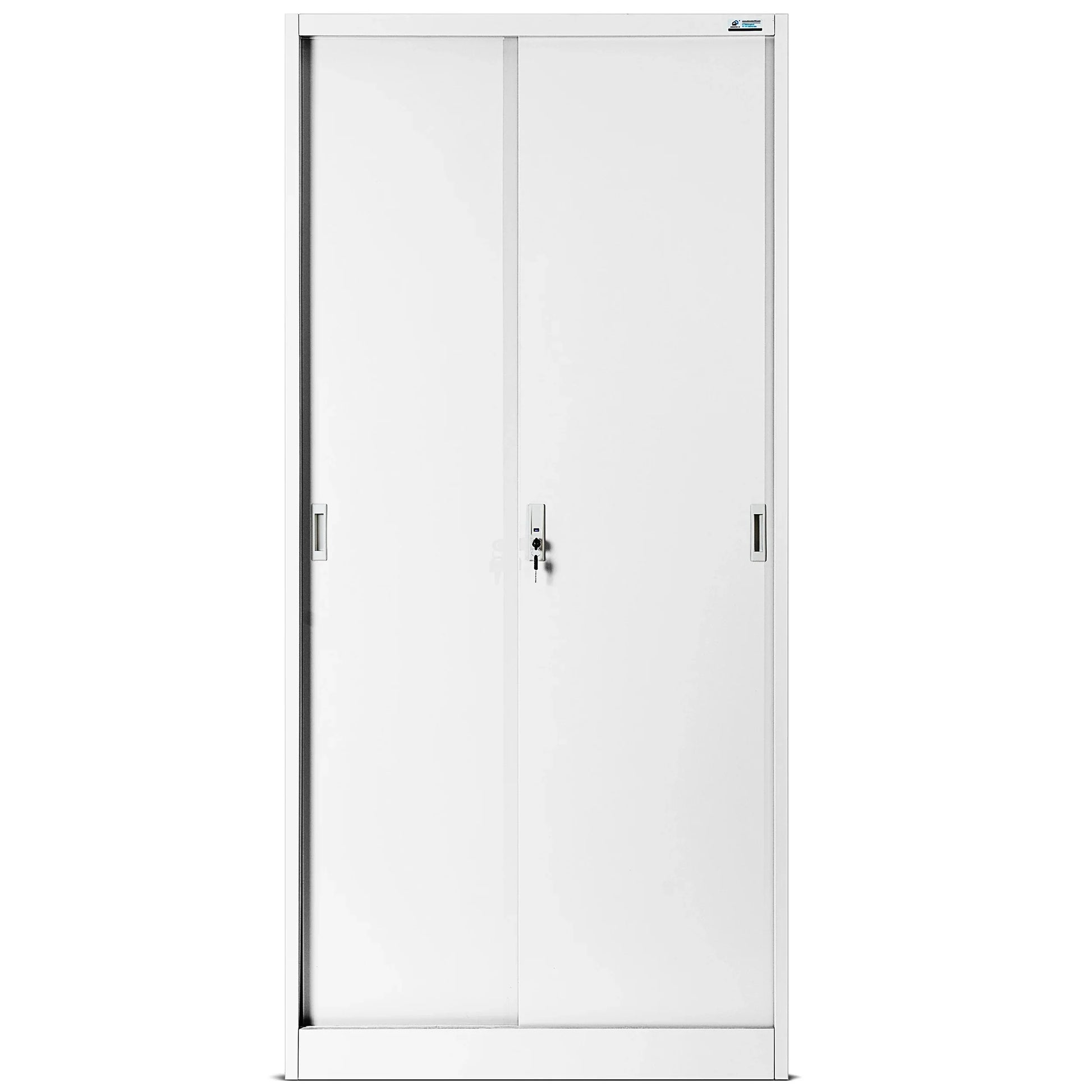 Slēdzams metāla skapis Kub 185/90/40 cm balts - N1 Home