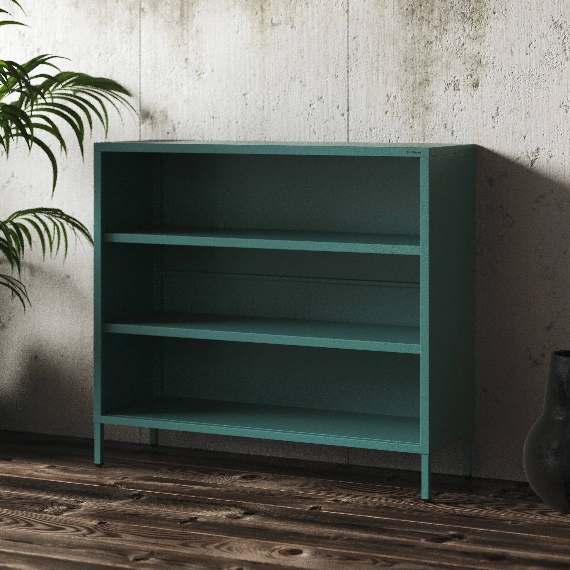 Metāla kumode Luc 100/90/35 cm jūras zils - N1 Home