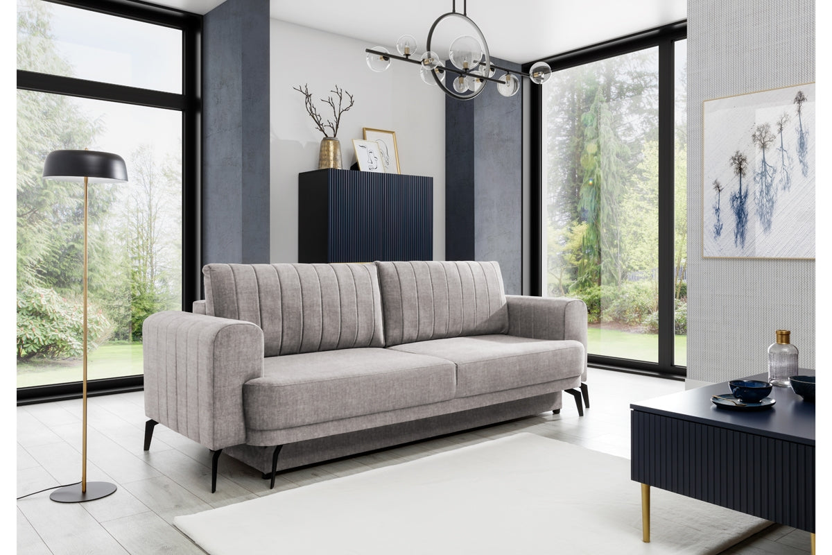 Dīvāns KOMO hidrofobs 250/73-90/100 cm pelēks - N1 Home