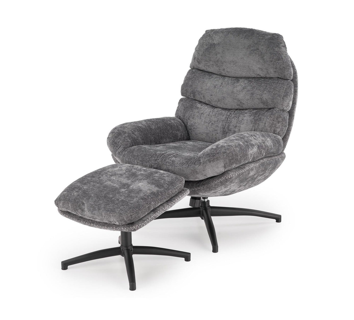 Atzveltnes krēsls Napa 80/90/100/45 cm pelēks - N1 Home