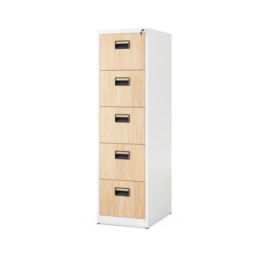 Metāla failu skapis Sar 163/46/62 cm ozols/balts - N1 Home